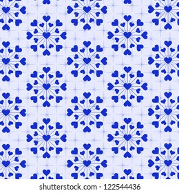 abstract Valentines day vector pattern background