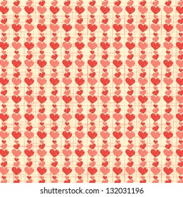 abstract Valentines day vector pattern background