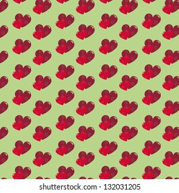 abstract Valentines day vector pattern background
