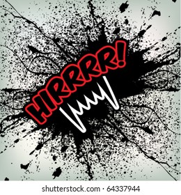 abstract vampire grunge background design