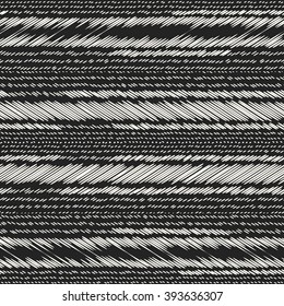 Abstract  variegated stitch striped motif. Seamless pattern.