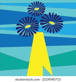 Jarrón Abstractas con Flores – Ilustración vectorial Vibrante
Diseño floral abstracto del arte del doodle de la forma para la impresión, el Fondo de pantalla, el Clipart, y el arte de pared para la decoración casera.
