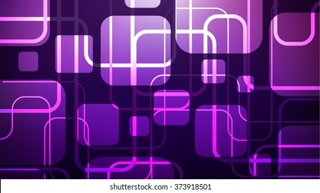 Abstract vector 16x9 background. Energy blurred background template. 