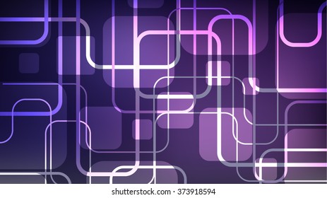 Abstract vector 16x9 background. Energy blurred background template. 