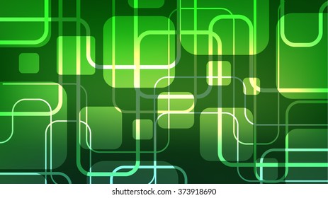 Abstract vector 16x9 background. Energy blurred background template. 