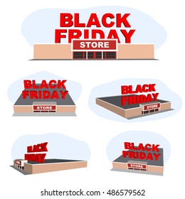 Abstract vector 2016 Black Friday store. For creative art design, list, page, mockup theme style, banner, concept idea, cover, sale booklet, print, deal flyer, blank, card, ad, sign, sheet