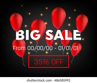 Abstract vector 2016 Black Friday layout background. For creative art design, list, page, mockup theme style, banner, concept idea, cover, sale booklet, print, deal flyer, blank, card, ad, sign, sheet
