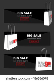 Abstract vector 2016 Black Friday layout background. For creative art design, list, page, mockup theme style, banner, concept idea, cover, sale booklet, print, deal flyer, blank, card, ad, sign, sheet
