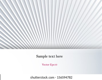 Abstract vector 3d paper rays background. Vector eps10.