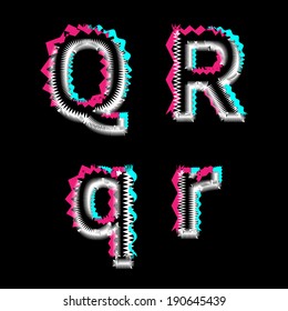 Abstract vector alphabet