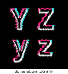 Abstract vector alphabet