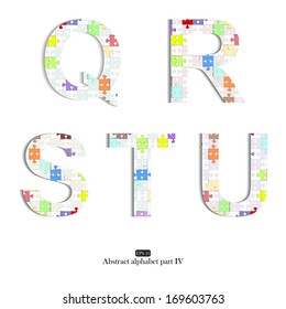 Abstract vector alphabet, part IV. Eps10.