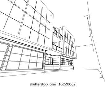 abstract vector architecture background