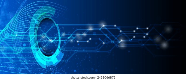 Abstract vector art background. Futuristic technology style. Elegant background for business tech presentations.