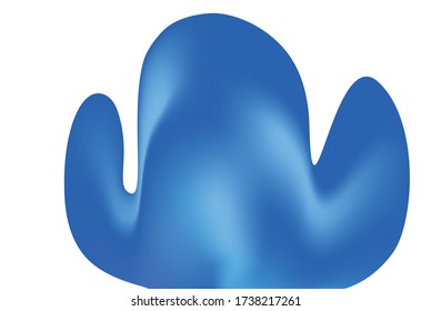 Abstraktes Vector Kunstdesign mit Gradient Mesh