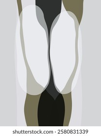 abstract vector art with fluidity dimension