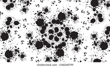 abstract vector art. ink splash.