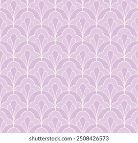 Abstract vector art seamless pattern. Vintage victorian background. Geometric retro illustration.