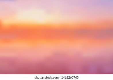 Abstract vector artwork. Blurred gradient mesh background in soft colors. Colorful smooth banner template.