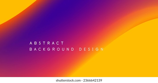Abstract vector backdrop with fluid, geometric elements. Harmonious blend of form and color, evoking dynamic and captivating visual landscape for wallpaper, banner, background, landing page