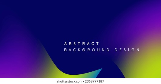 Abstract vector backdrop with fluid, geometric elements. Harmonious blend of form and color, evoking dynamic and captivating visual landscape for wallpaper, banner, background, landing page