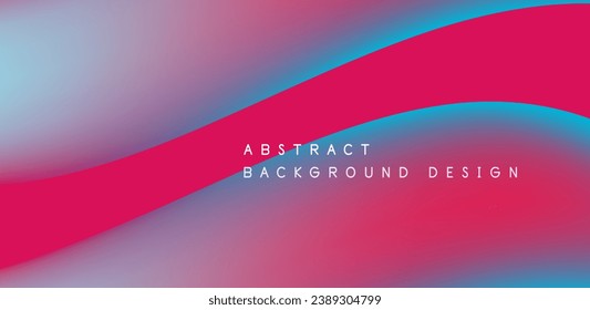Abstract vector backdrop with fluid, geometric elements. Harmonious blend of form and color, evoking dynamic and captivating visual landscape for wallpaper, banner, background, landing page