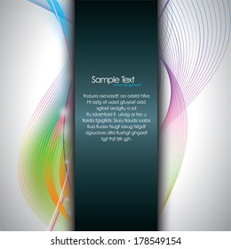 Abstract Vector Background.