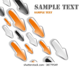 the abstract vector background