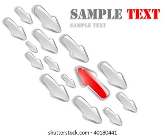 the abstract vector background