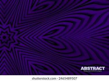 Abstract vector background with 3D purple and black elegant pattern. Fairy modern design template.