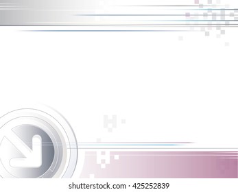 Abstract vector background with arrow. Vector illustration EPS10.