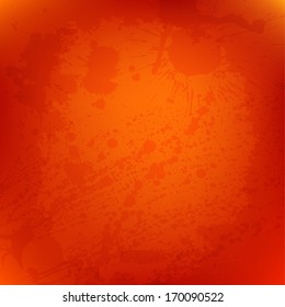 Abstract vector background with artistic grunge stains