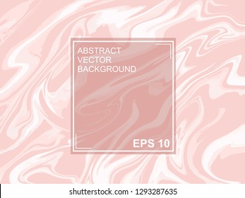 Abstract vector background. with beautiful fantasy ink patterns. Liquid paint. Fluid art. The ornament of marble. Art design for your design. Colorful bright combination of colors.