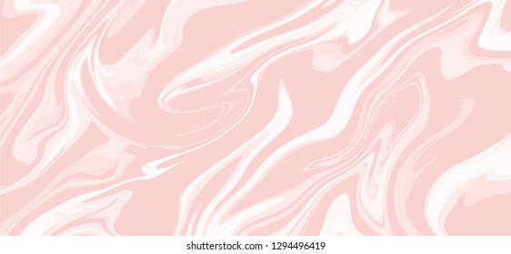 Abstract vector background. with beautiful fantasy ink patterns. Liquid paint. Fluid art. The ornament of marble. Art design for your design. Colorful bright combination of colors.