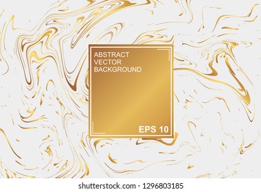 Abstract vector background. with beautiful fantasy ink patterns. Liquid paint. Fluid art. The ornament of marble. Art design for your design. Colorful bright combination of colors.