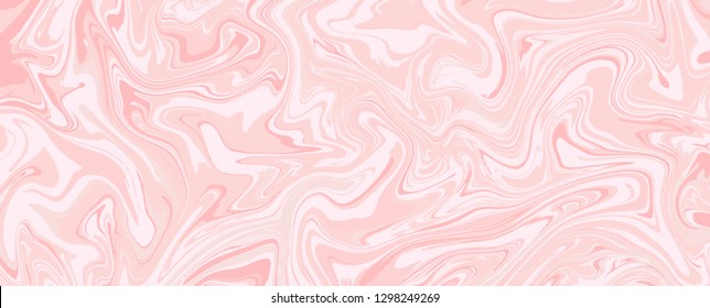 Abstract vector background. with beautiful fantasy ink patterns. Liquid paint. Fluid art. The ornament of marble. Art design for your design. Colorful bright combination of colors.