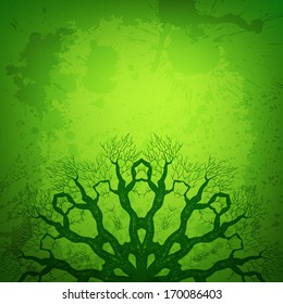 Abstract vector background. Beautiful lace arabesque