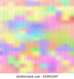 Abstract vector background, beautiful long waving inclined rainbow hair stylish design made by special pastel hair chalks, black backdrop with waves, curls, slight bends, yarn
