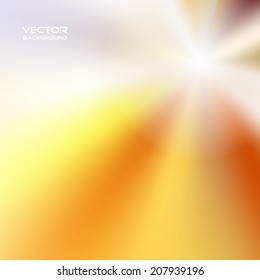 Abstract vector background, Beautiful rays of light.