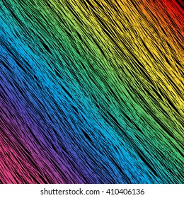 Abstract vector background black backdrop with waves, curls, slight bends, 