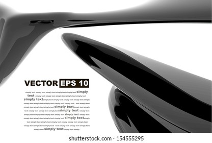 Abstract vector background of black oil.. Edit and insert your text.