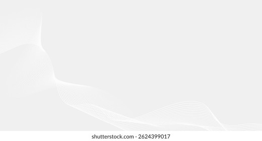 Vetor de fundo abstrato com linhas onduladas pretas. EPS10
