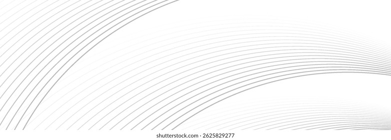 Abstract vector background with black wavy lines.	