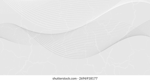 Abstract vector background with black wavy lines. EPS10
