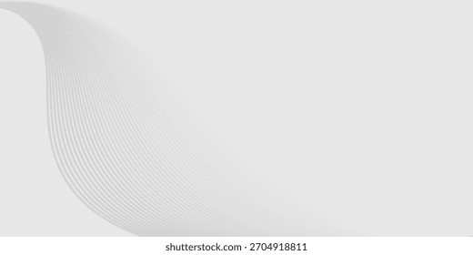 Fondo de Vector Abstractas con líneas onduladas negras. EPS10
