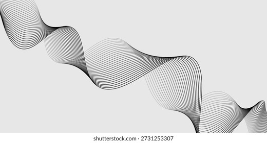Free Stock Photo of Abstract colorful wavy lines on black background ...