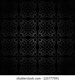 Abstract vector background in black and white. Easy to change colors.