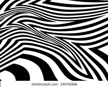 Abstract vector background. Black and white background