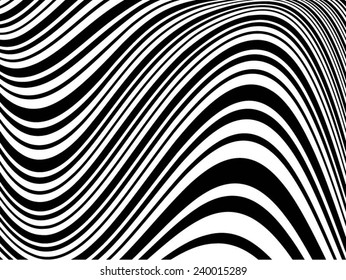 Abstract vector background. Black and white background 