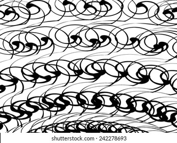 Abstract vector background. Black and white background